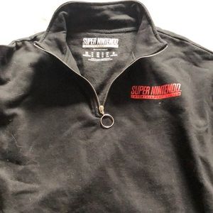 Kids Super Nintendo Quarter Zip-Up